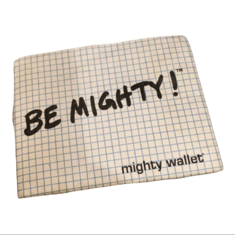 Mighty Wallet Salesman's Sample Made of Tyvek